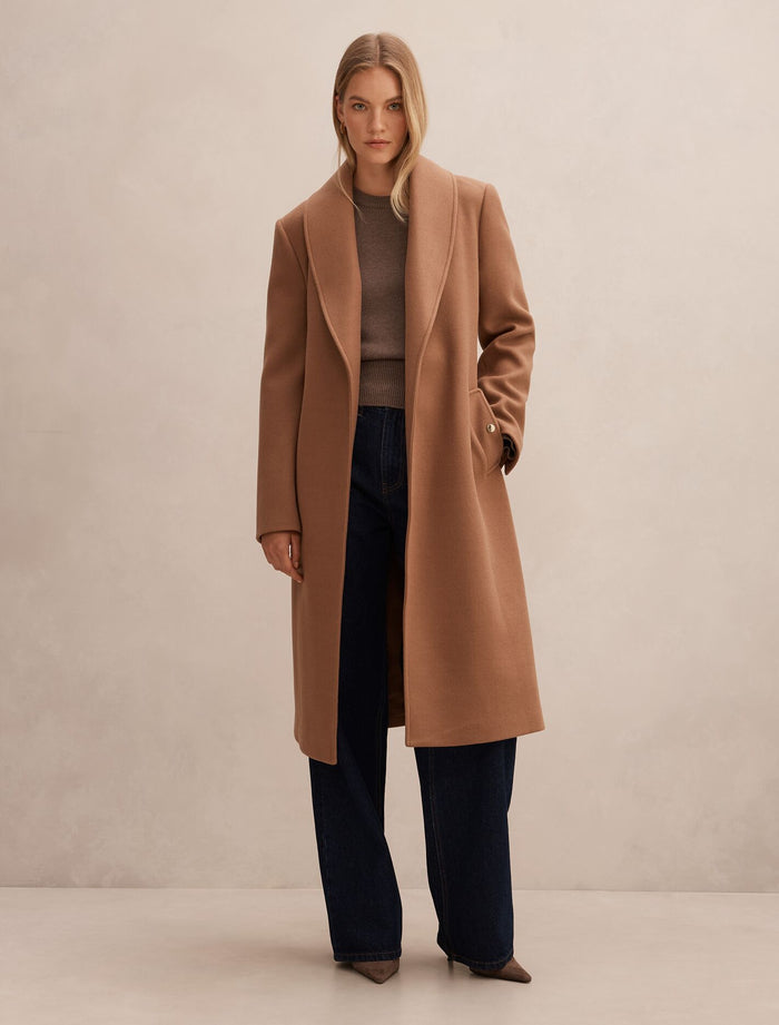 Clarissa Wrap Coat Forever New