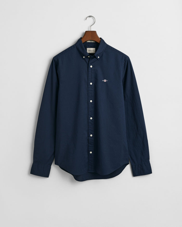 Classic Poplin Shirt in Marine