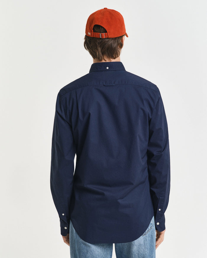 Classic Poplin Shirt in Marine