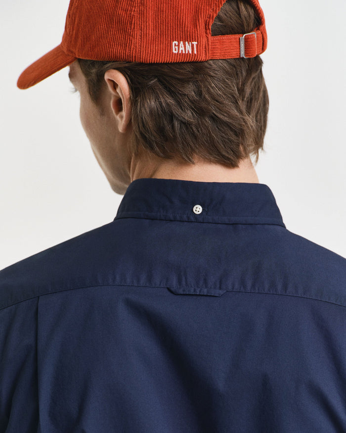 Classic Poplin Shirt in Marine