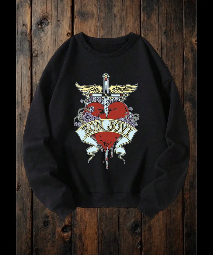 ClaxtoncreationsGB-Rock band collection sweater