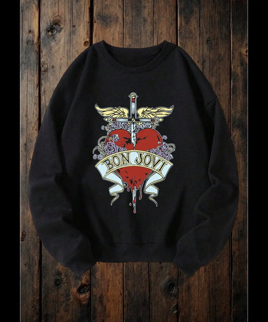 ClaxtoncreationsGB-Rock band collection sweater