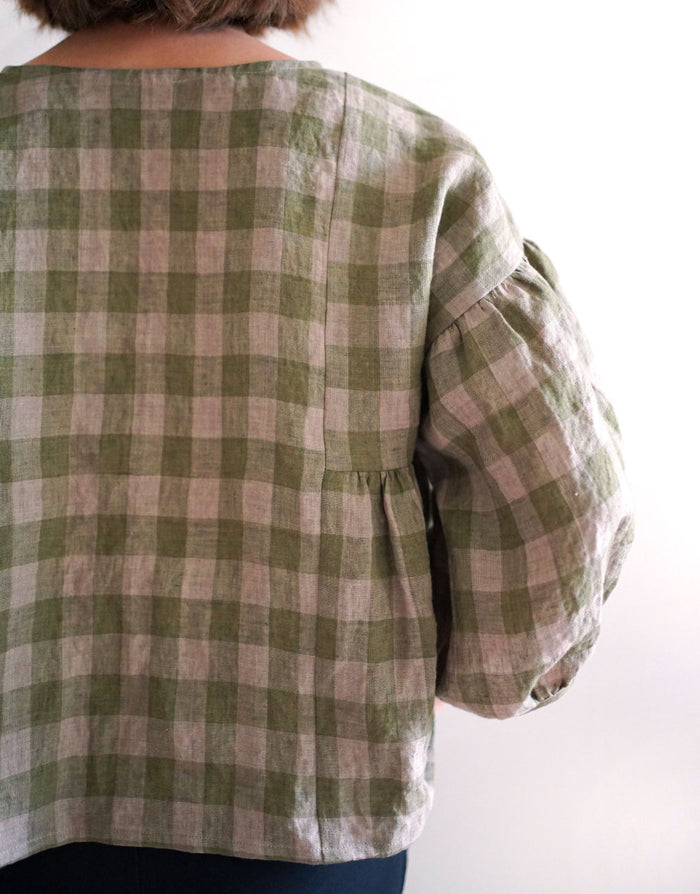 Collage Gather Top PDF Immediate Download Sewing Pattern, Matchy Matchy Sewing Club