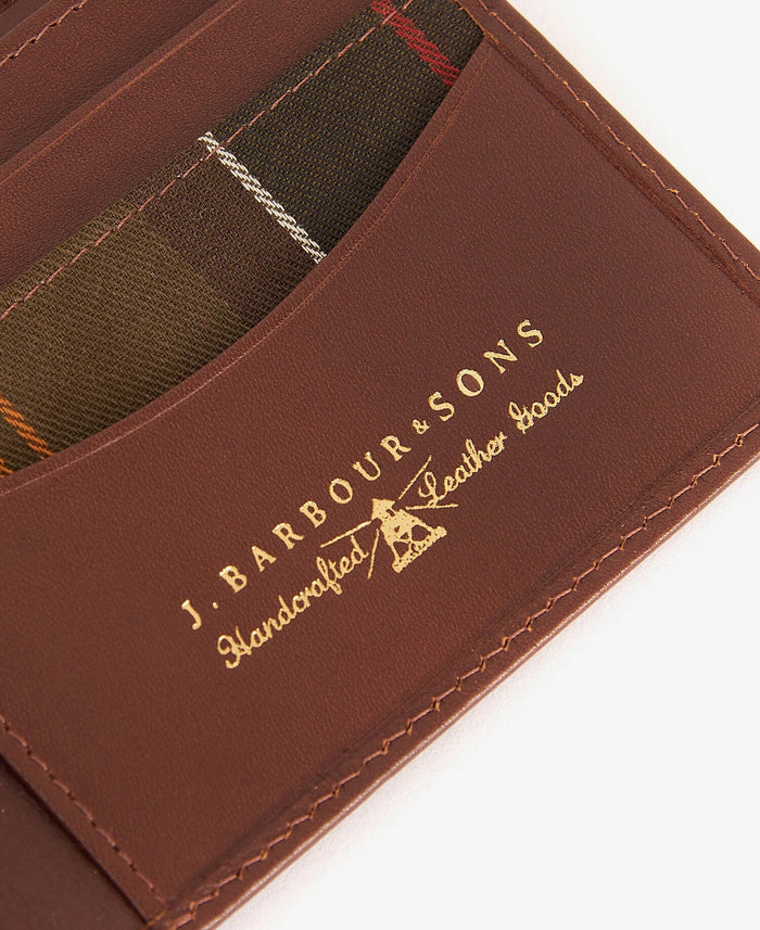 Colwell Leather Billfold Wallet in Brown