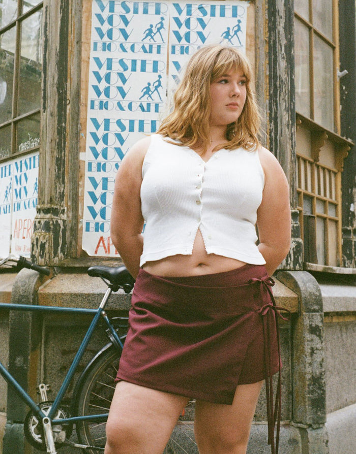 Copenhagen Mini Skirt Sewing Pattern, Puff & Pencil