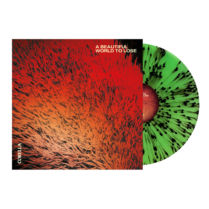 Corella - A Beautiful World to Lose - Black Kiwi Splatter LP