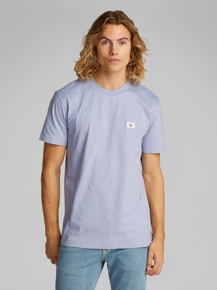 Cotton Badge Tee in Aleutian