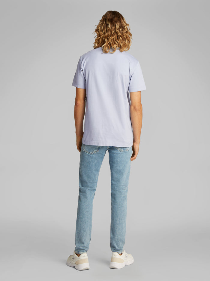 Cotton Badge Tee in Aleutian