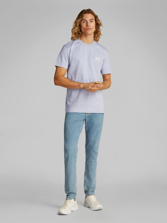 Cotton Badge Tee in Aleutian