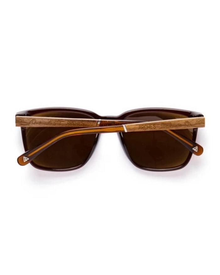 Crag: Clay Arches HD Plus Brown Polarized Sunglasses