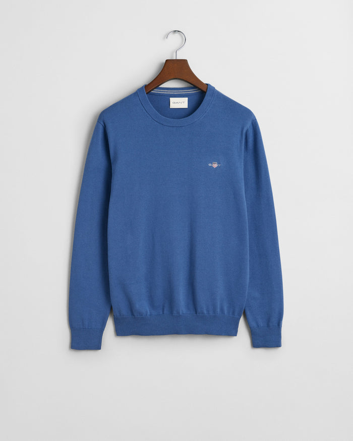 Crew Neck Sweater in Blue