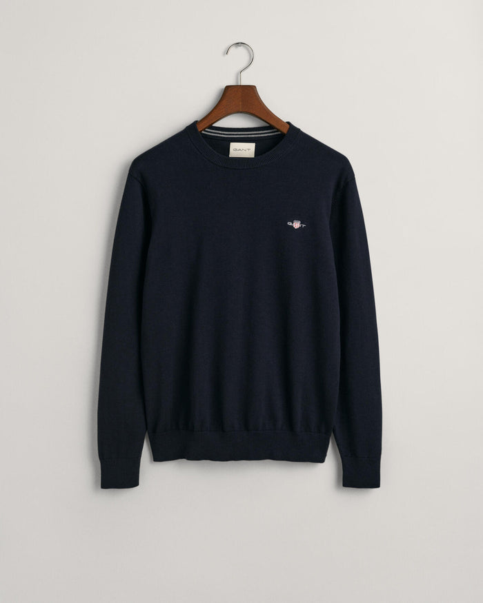 Crew Neck Sweater in Navy