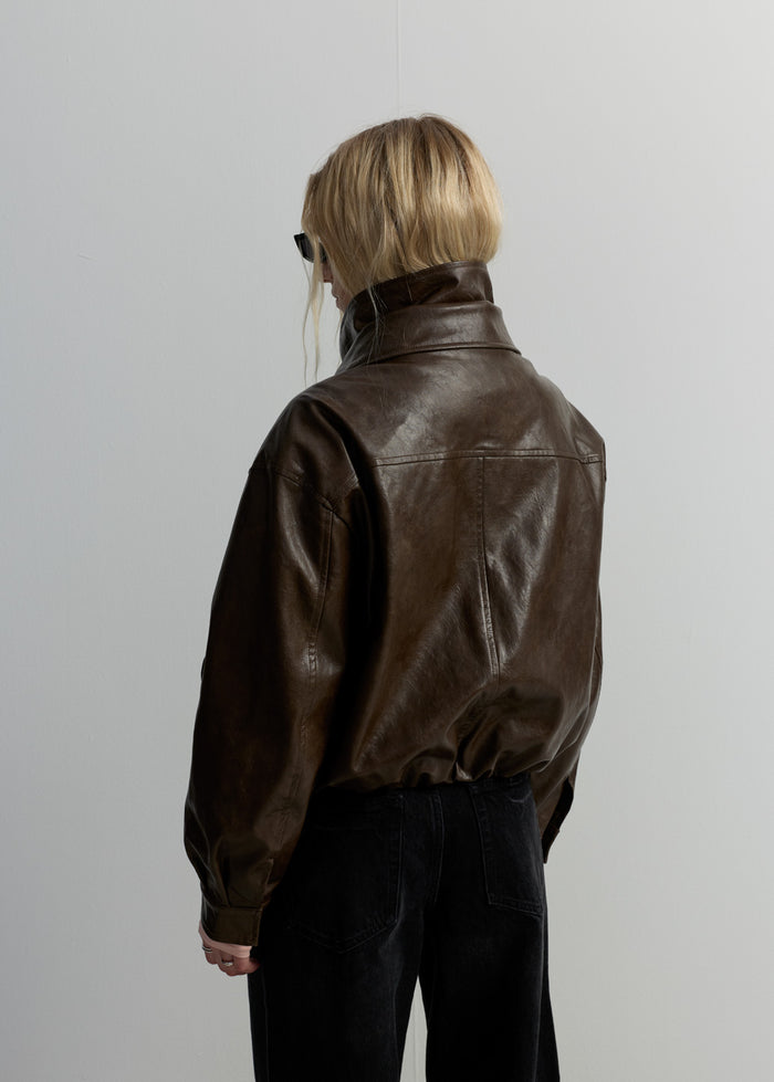 CROPPED BIKER JACKET