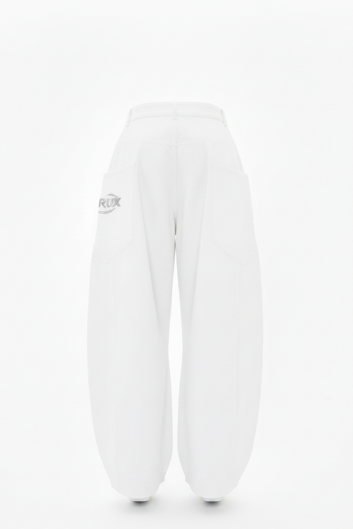 Curved Denim Pant (3 colors)