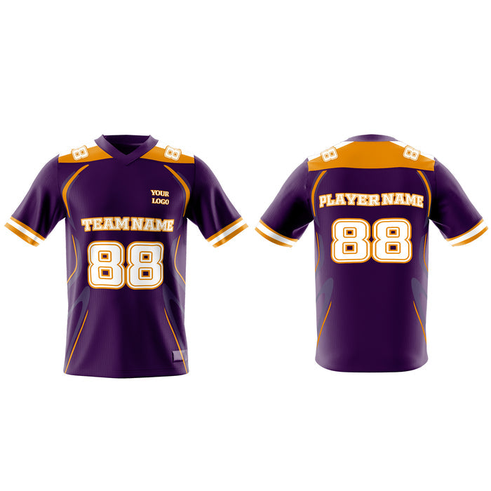 Custom American Football Jersey - Contrast - Personalized Jersey