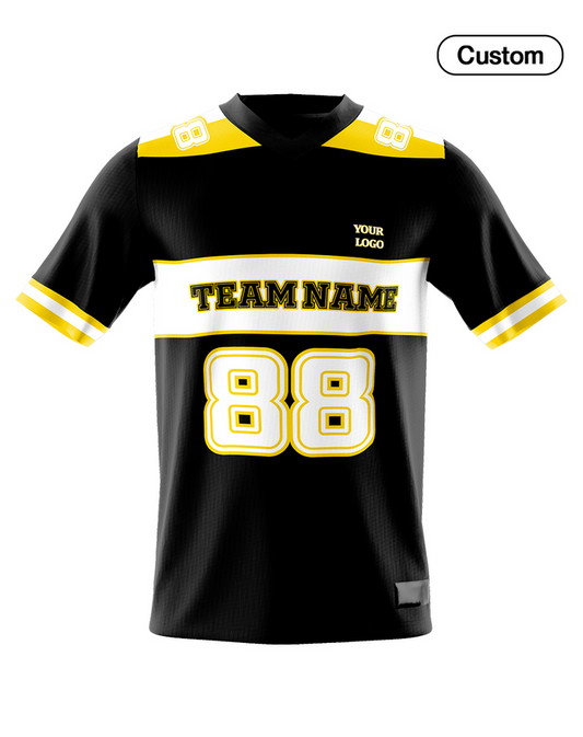 Custom American Football Jersey - Pattern Design - Personalized Jersey