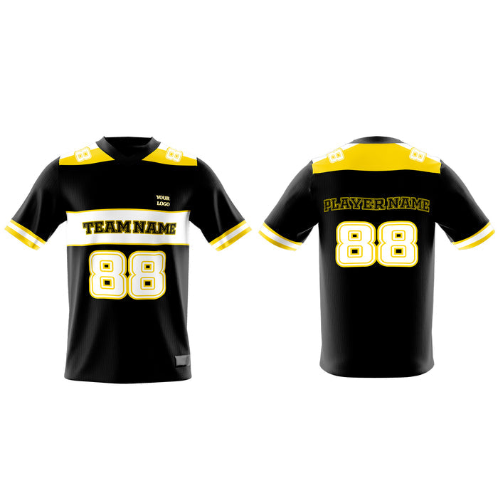 Custom American Football Jersey - Pattern Design - Personalized Jersey
