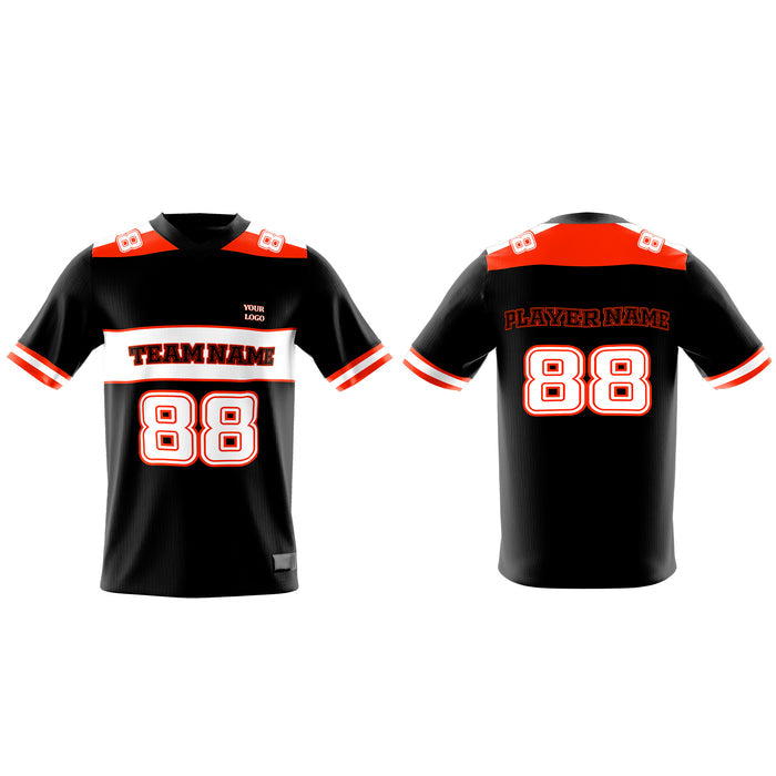 Custom American Football Jersey - Pattern Design - Personalized Jersey