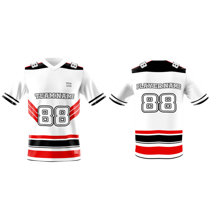Custom American Football Jersey - Trim Design - Personalized Jersey
