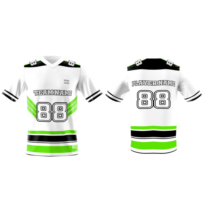Custom American Football Jersey - Trim Design - Personalized Jersey
