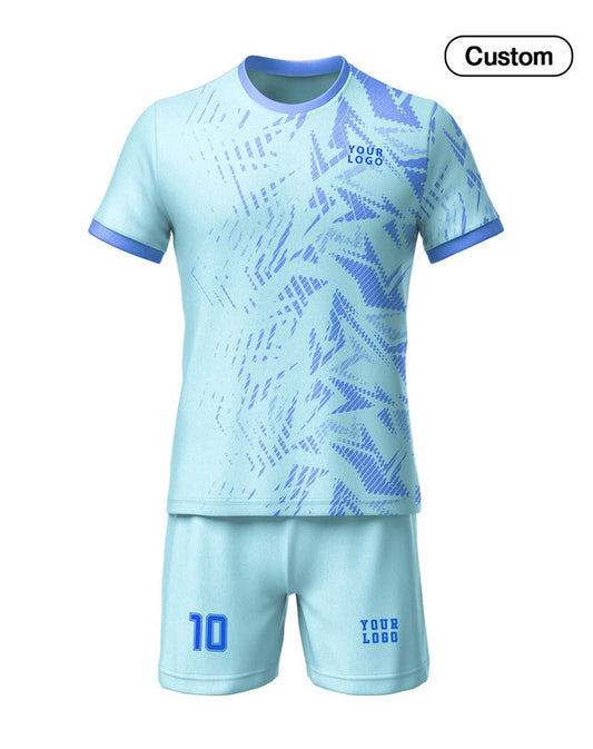 Custom Soccer Uniform - Abstract Design – Personalized Team Kit