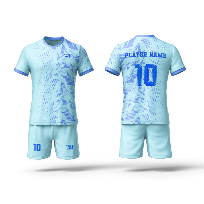 Custom Soccer Uniform - Abstract Design – Personalized Team Kit
