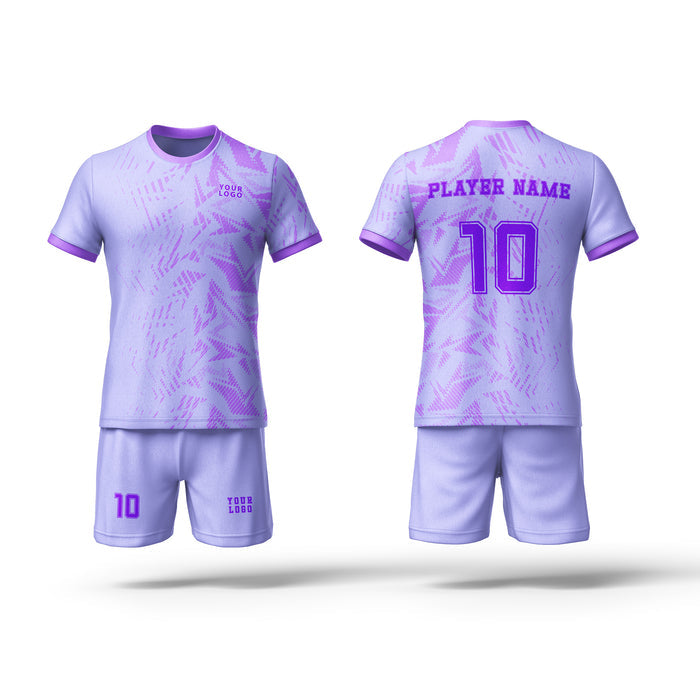 Custom Soccer Uniform - Abstract Design – Personalized Team Kit