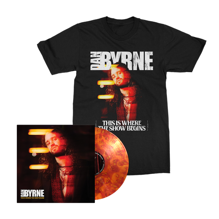 Dan Byrne - This Is Where The Show Begins - Vinyl Merch Bundle