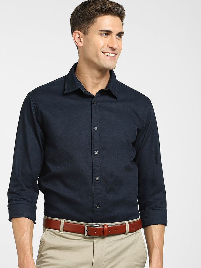 Dark Blue Full Sleeves Shirt