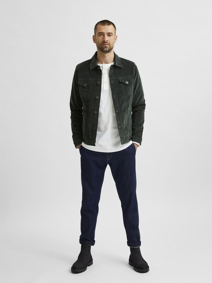 Dark Green Corduroy Jacket