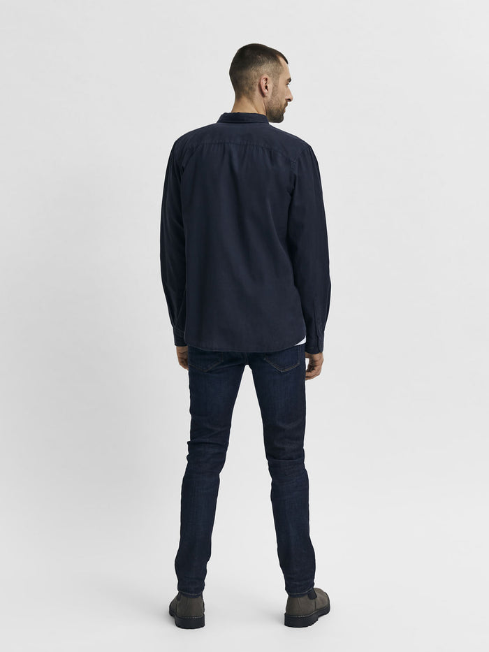 Darl Blue Mid Rise Leon Slim Jeans