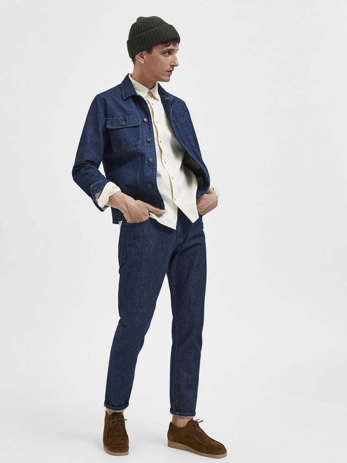 Darl Blue Mid Rise Toby Tapered Jeans