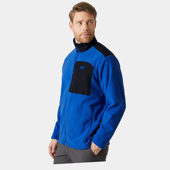 Daybreaker Block Microfleece Jacket in Cobalt