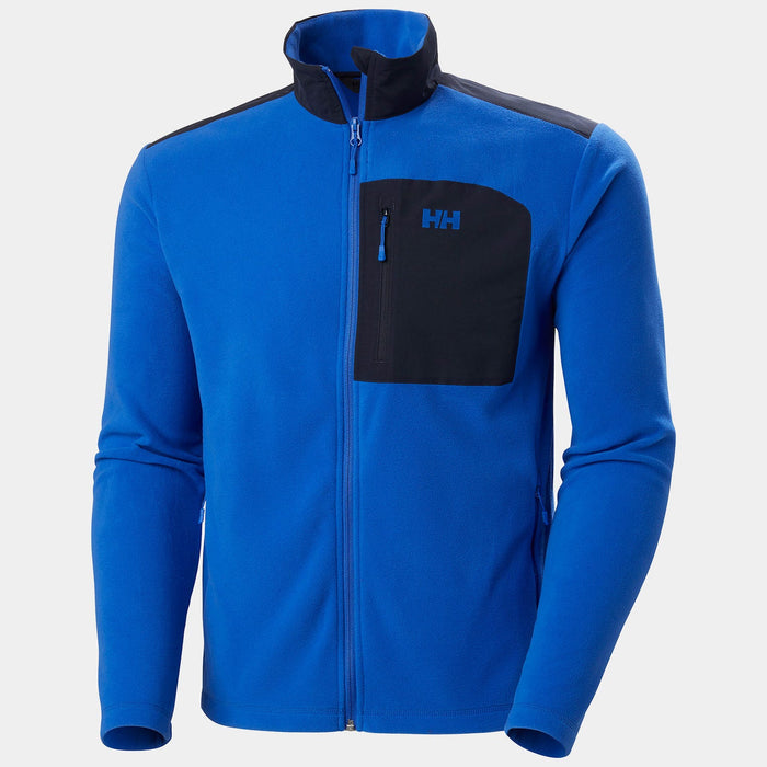 Daybreaker Block Microfleece Jacket in Cobalt
