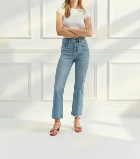 Daze | Soho High Rise Ankle Flare-BE MINE VINTAGE