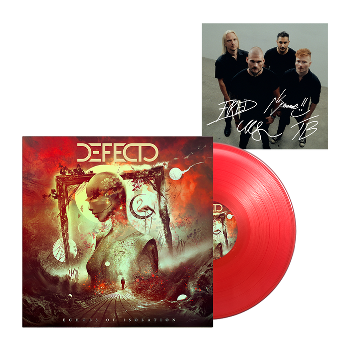 Defecto - Echoes Of Isolation - Red Vinyl + SIgned Art Card
