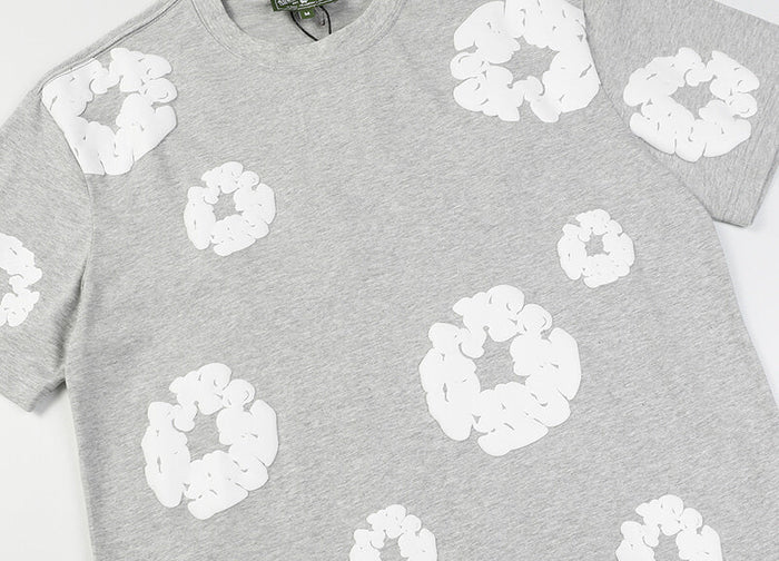 Denim Tears Men's Grey T-shirt