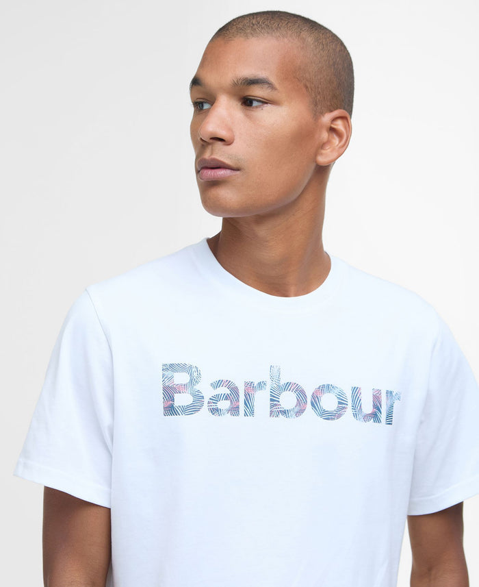 Devon Graphic Tee in White