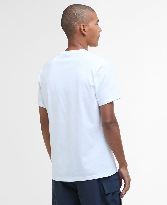 Devon Graphic Tee in White