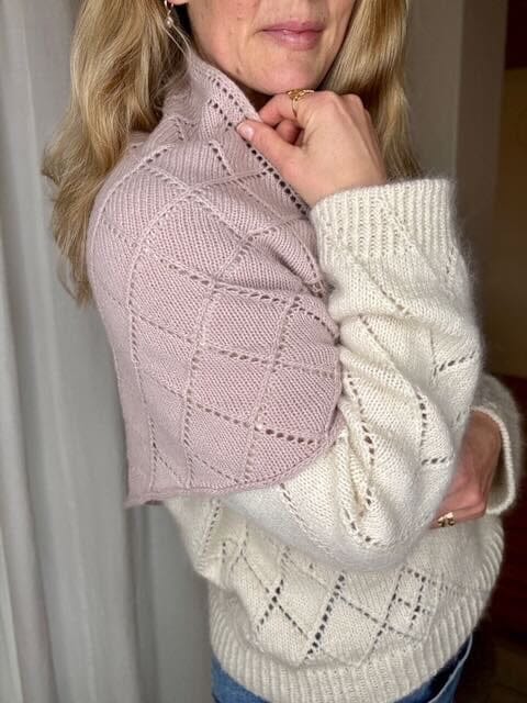 Diamond Line Scarf by Siersknit, knitting kit in Önling No 2 Knitting kits Siersknit