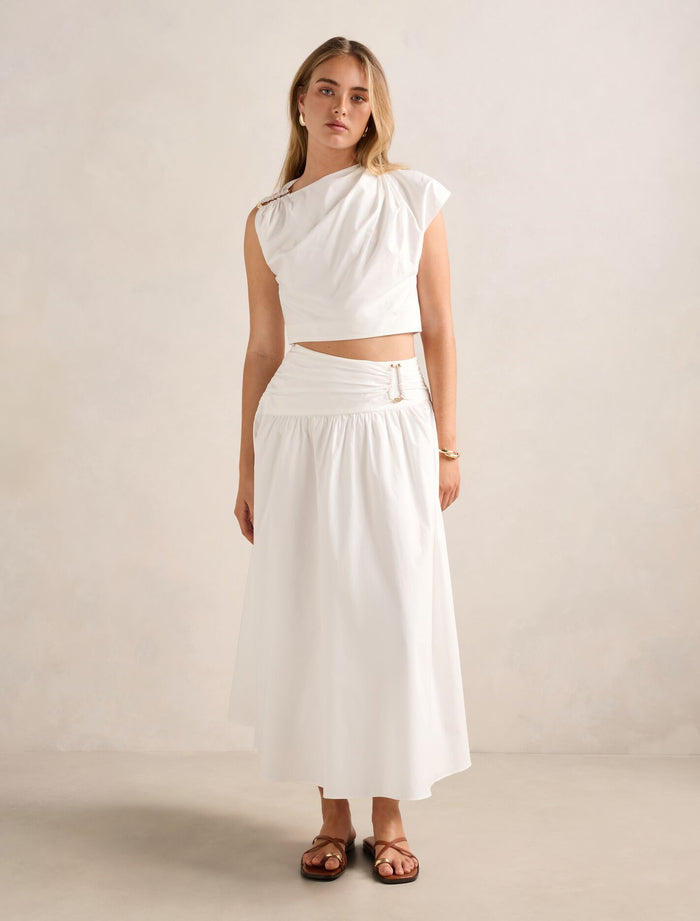 Dottie Draped Hardware Top Forever New
