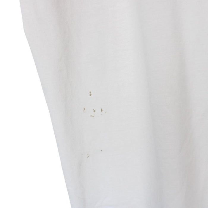 Dsquared2 white short sleeve cotton t-shirt with DSQ2 logo print and pocket detail.