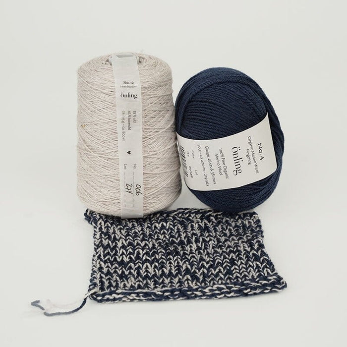 Easy Peasy Rose Sweater, No 4 + 12 knitting kit