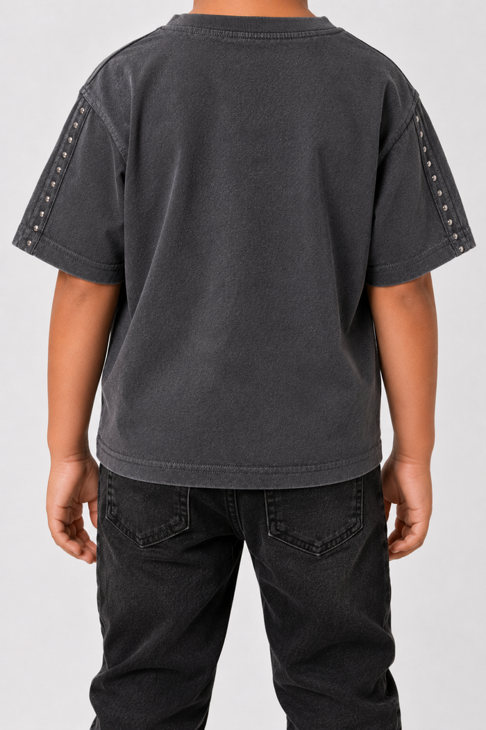 Elite Denim Kids 'Purpose' T-Shirt in Grey