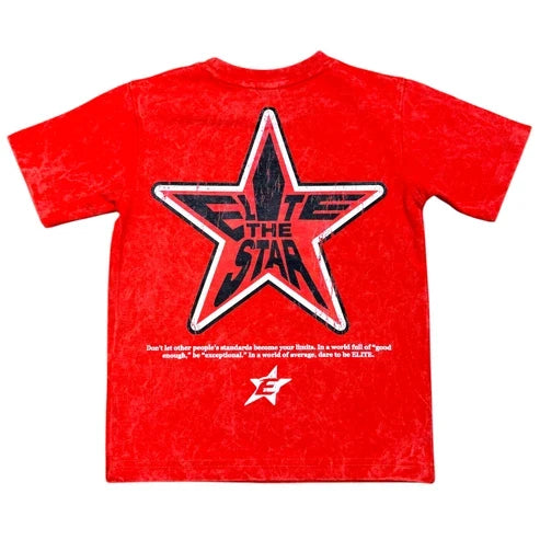 Elite Denim Kids 'Winners' T-Shirt in Orange