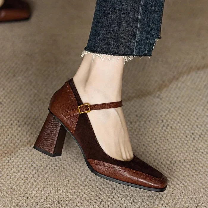 Ellie | Classic Vegan Leather Pumps