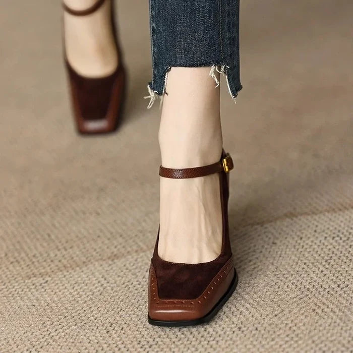 Ellie | Classic Vegan Leather Pumps