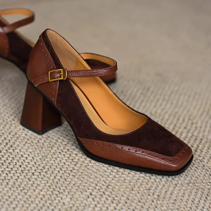 Ellie | Classic Vegan Leather Pumps