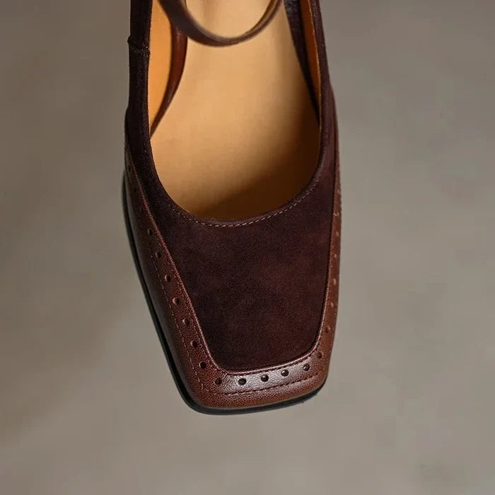 Ellie | Classic Vegan Leather Pumps