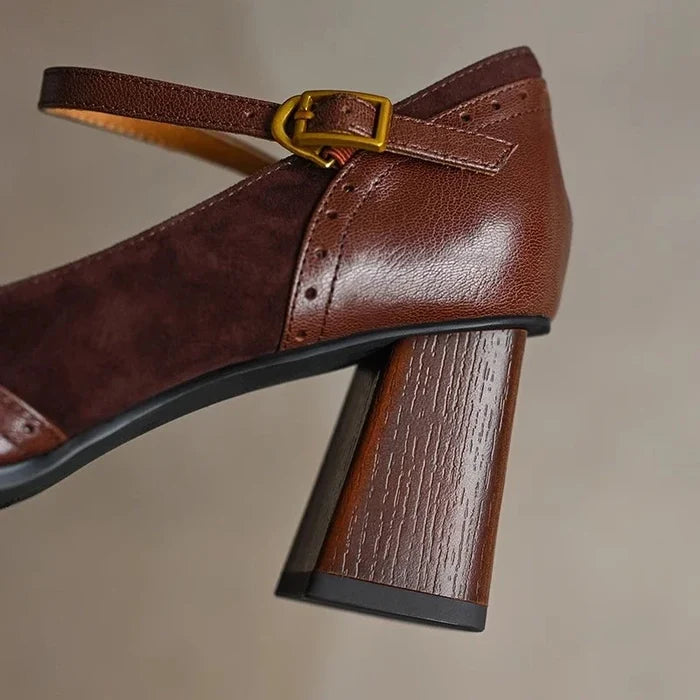 Ellie | Classic Vegan Leather Pumps
